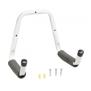 Gancho para Almacenaje Brazo Doble 6" X 4" Blanco, Capacidad 75Lbs. CRAWFORD