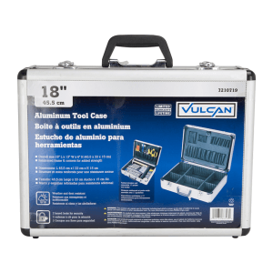Maletín de Aluminio para Herramientas de 18" X 13" X 6". VULCAN - Imagen 1