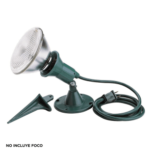 Porta Foco de Estaca para Jardin de 18 AWG X 6'. POWERZONE - Imagen 1