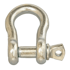 Grillete Curvo 3/8 Galvanizado con Pasador de Rosca con Capacidad de 1,000 Lbs. CAMPBELL CHAIN