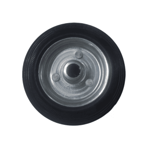 Rueda De Caucho Met Suelta 4". FORTEN - Imagen 1