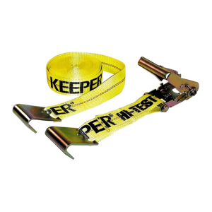 Correa De Carga Ratchet Gancho Plano 2" X 27' Capacidad 3,333Lb. KEEPER - Imagen 1