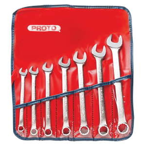 Llave Combinada con Juego 3/8 a 3/4 con 7 Piezas 12 Puntos. PROTO - Imagen 1