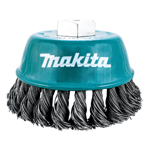 Cepillo De Copa Entorchado 4" X 5/8-11 X .020". MAKITA - Imagen 1