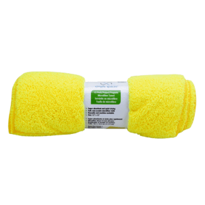 Toalla Microfibra 12" X 12" Amarilla (Pack 12). SIMPLE SPACES