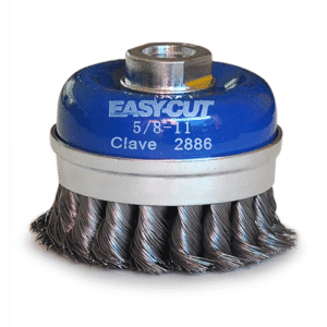 Cepillo Copa Entorchado Easy Cut 3" X 5/8 - 11 X 0.14". AUSTROMEX - Imagen 1