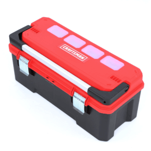 Caja de Herramientas Plástica de 26" X 10-3/4 X 11-3/4 con Mango Aluminio. CRAFTSMAN - Imagen 2