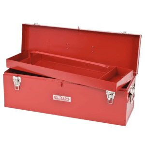Caja de Herramientas Metálica con Bandeja de 26" X 9-1/2. PROTO - Imagen 1