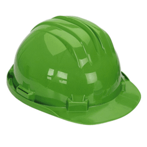 Casco de Seguridad Color Verde. CLIMAX