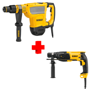 COMBO - DEWALT - Rotomartillo 1-3/4 SDS Max + Rotomartillo 1" SDS Plus