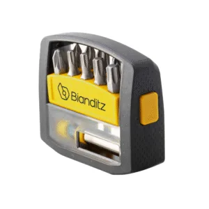 Punta Atornillador Mixto de 1/4 - Hexagonal con Juego de 10 Piezas. BIANDITZ