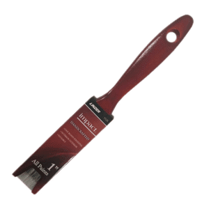 Brocha de 1" Poliéster para Pintura Látex con Mango Madera. LINZER PRODUCTS - Imagen 1