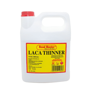 Laca Thinner 1/2 Galón de 64 Onzas (1.89 LT). ROAD MASTER