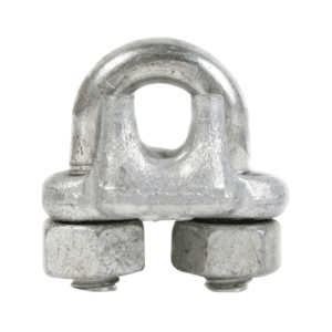 Grapa para Cable 1/2 Galvanizado. BARON MFG. - Imagen 1