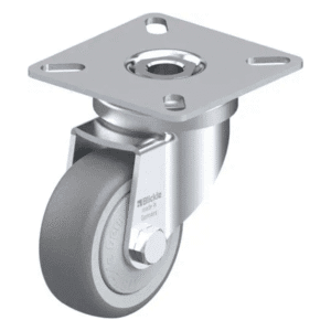 Rueda 2" Giratoria Caucho Termoplast 50 X 19Mm 50Kg Rod Bola. BLICKLE - Imagen 1