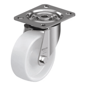 Rueda de 4" Giratoria Inoxidable Poliamida 100 X 37MM 250KG. BLICKLE