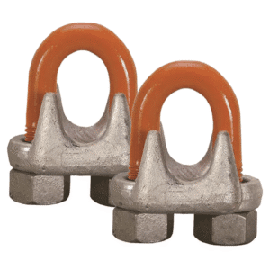 Grapa para Cable 1/4. COLUMBUS MCKINNON