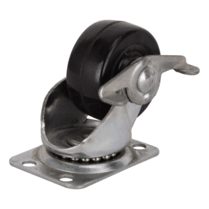 Rueda Caucho Gira 2" Capacidad 56Kg con  Freno. PROSOURCE