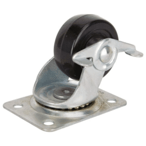 Rueda Caucho Gira 2-1/2 Capacidad 59Kg con  Freno. PROSOURCE