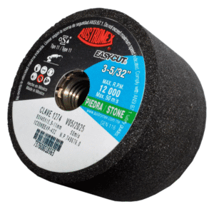 Piedra Copa Concreto Easycut de 3-5/32 X 1-3/4 X 5/8-11 GR1C80. AUSTROMEX - Imagen 1