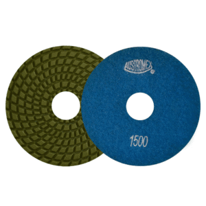 Pad Diamante para Granito Mármol de 4" Grano 1,500 Easycut. AUSTROMEX - Imagen 1