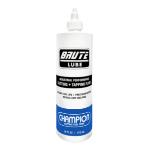 Lubricante Aceite de Corte y Roscado Botella de 4 Onzas. CHAMPION CUTTING TOOL