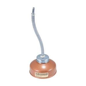 Aceitera de Metal Flexible de 6 Onzas (.375PT) Pico 7". GOLDENROD