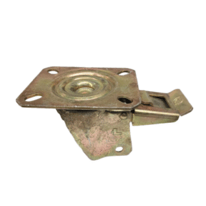 Base Giraratoria para  Rueda 3" Semi Liviana M-20 con  Freno. LAG