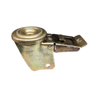 Base Giratoria para  Rueda 3" Semi Liviana para  Espiga, con  Freno. LAG