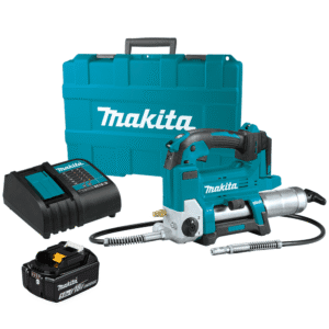Engrasadora Inalámbrico 18V de 16 Onzas 10,000 PSI 10 Onzas / Min Brushless 1 Batería 5.0 Amperios Cargador y Makpac. MAKITA - Imagen 1