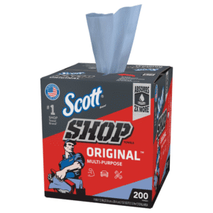 Toallas de Taller Color Azul Scott Caja 200 de 10" X 13" (180 Pie2). SCOTT-KIMBERLY CLARK - Imagen 1