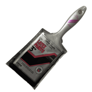 Brocha de 3" Poliéster con Mango Plástico Color Negro. LINZER PRODUCTS - Imagen 1