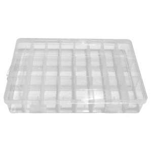 Organizador Plástico 24 Compuerta 7-1/2 X 5" X 1-1/2. GENERICO