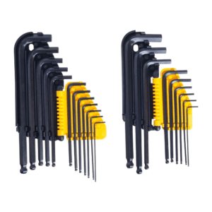 Llave L-Hexagonal Mixto 1/16 a 3/8, 1.5 a 10MM Larga Bola con Juego de 21 Piezas. STANLEY - Imagen 1