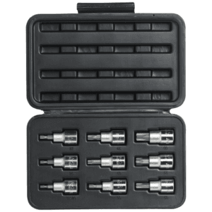 Caja de Sockets Torx T20 a T60 P-1/2 con Juego de 9 Piezas. STANLEY - Imagen 2