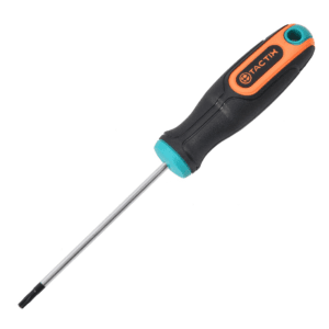 Destornillador Torx T-20 X 4" Seguridad Redondo con Mango Bimaterial. TACTIX - Imagen 1