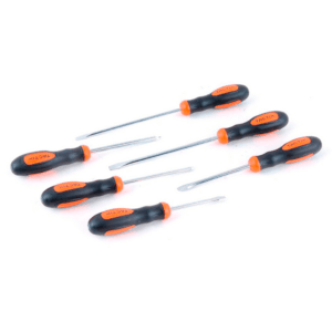 Destornillador Mixto Mango Plástico con Juego de 6 Piezas. TACTIX - Imagen 1