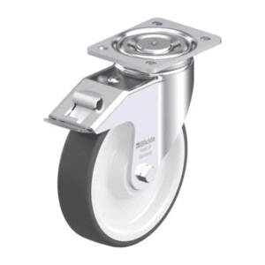 Rueda 8" Giratoria con Funda Poliuretano Termoplástico 200 X 50MM 800KG Rodamiento Bola. BLICKLE - Imagen 1