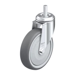 Rueda 5" Giratoria con Espiga Poliuretano Termoplástico 125 X 32 X 12MM 120KG. BLICKLE - Imagen 1