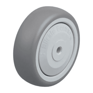 Rueda 3" Suelta Caucho Termoplástico 75 X 25 X 6MM 75KG Rodamiento Bola A.Hilo. BLICKLE - Imagen 1