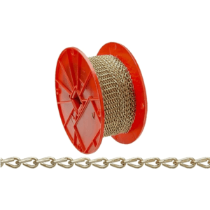 Cadena Entorchada Bronceada #16 Capacidad 11 Lbs (Rl 200'). CAMPBELL CHAIN