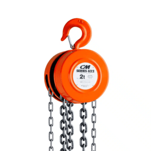 Malacate Cadena Serie 622-A 2 Toneladas con Cadena 3Mt/10'. COLUMBUS MCKINNON