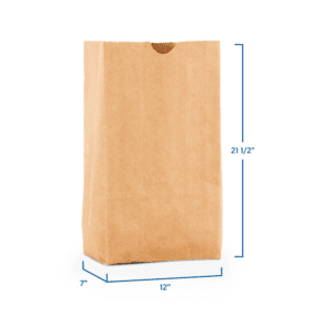 Bolsa de Papel No.60 21-1/2 X 12" X 7". GENERICO - Imagen 1